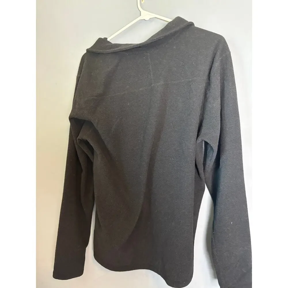 The North Face Men’s Quarter‑Zip Fleece Pullover Size L